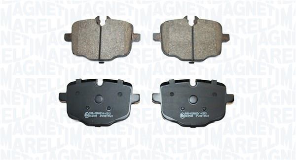 Jogo de 4 pastilhas de travão MAGNETI MARELLI ref. 363916061171