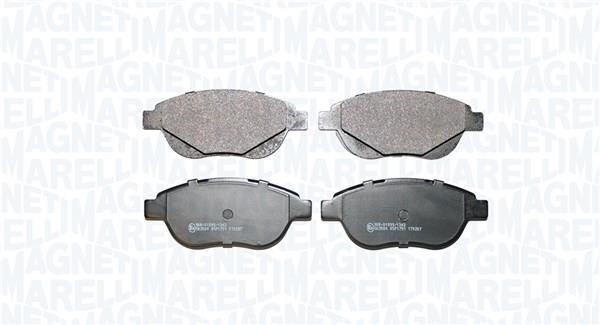 Jogo de 4 pastilhas de travão MAGNETI MARELLI ref. 363916061179