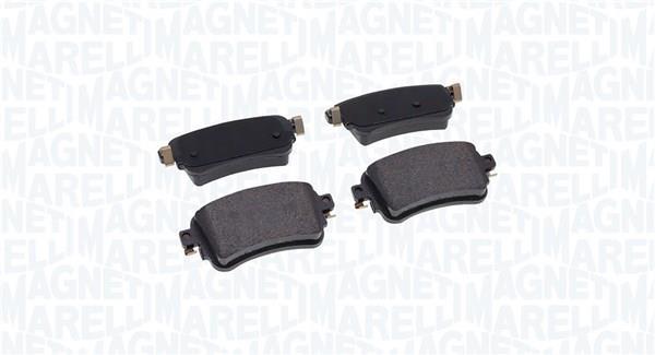 Jogo de 4 pastilhas de travão MAGNETI MARELLI ref. 363916061200