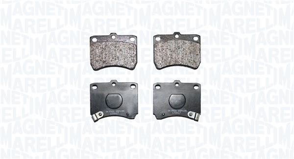 Jogo de 4 pastilhas de travão MAGNETI MARELLI ref. 363916061202