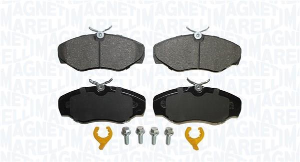Jogo de 4 pastilhas de travão MAGNETI MARELLI ref. 363916061225