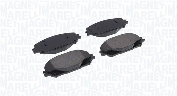 Jogo de 4 pastilhas de travão MAGNETI MARELLI ref. 363916061227