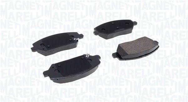 Jogo de 4 pastilhas de travão MAGNETI MARELLI ref. 363916061235