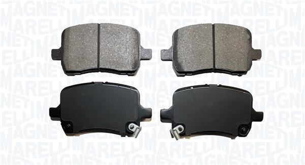 Jogo de 4 pastilhas de travão MAGNETI MARELLI ref. 363916061236