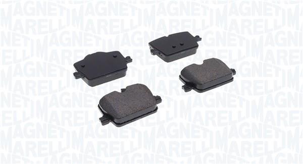 Jogo de 4 pastilhas de travão MAGNETI MARELLI ref. 363916061241