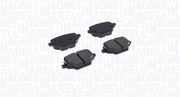 Jogo de 4 pastilhas de travão MAGNETI MARELLI ref. 363916061243