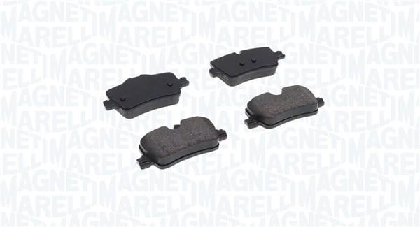 Jogo de 4 pastilhas de travão MAGNETI MARELLI ref. 363916061246