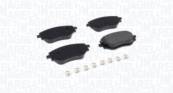 Jogo de 4 pastilhas de travão MAGNETI MARELLI ref. 363916061250