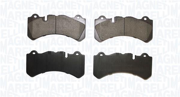 Jeu de 4 plaquettes de frein MAGNETI MARELLI ref. 363916061254