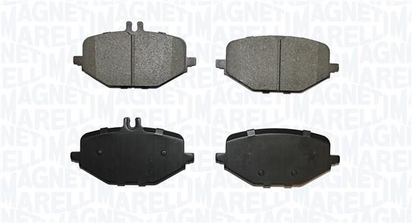 Jogo de 4 pastilhas de travão MAGNETI MARELLI ref. 363916061258