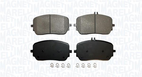 Jogo de 4 pastilhas de travão MAGNETI MARELLI ref. 363916061259