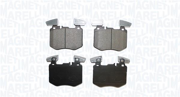 Jogo de 4 pastilhas de travão MAGNETI MARELLI ref. 363916061260