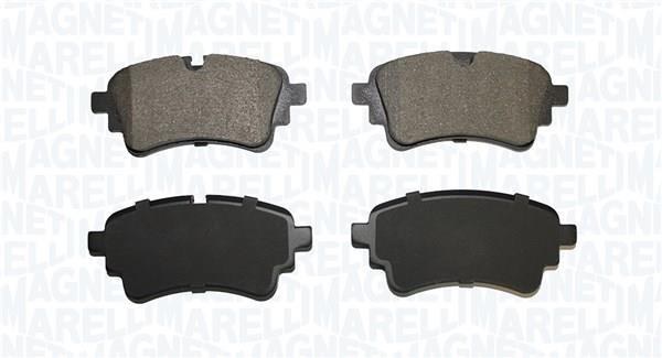 Jogo de 4 pastilhas de travão MAGNETI MARELLI ref. 363916061261
