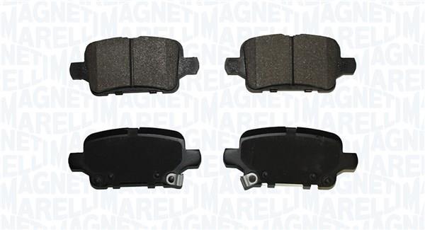 Jogo de 4 pastilhas de travão MAGNETI MARELLI ref. 363916061266