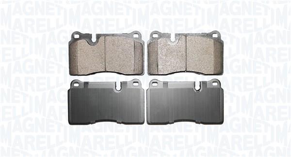 Jogo de 4 pastilhas de travão MAGNETI MARELLI ref. 363916061268