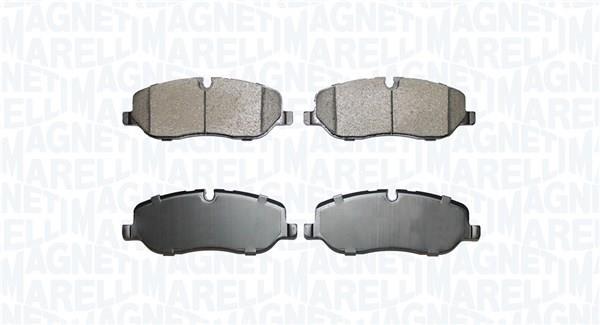 Jogo de 4 pastilhas de travão MAGNETI MARELLI ref. 363916061269