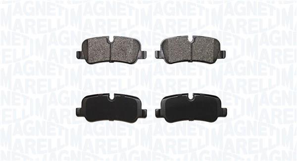 Jogo de 4 pastilhas de travão MAGNETI MARELLI ref. 363916061270