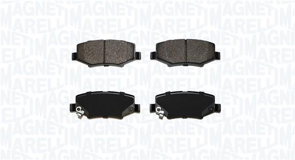 Jogo de 4 pastilhas de travão MAGNETI MARELLI ref. 363916061272
