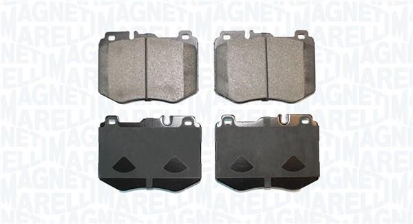 Jogo de 4 pastilhas de travão MAGNETI MARELLI ref. 363916061277