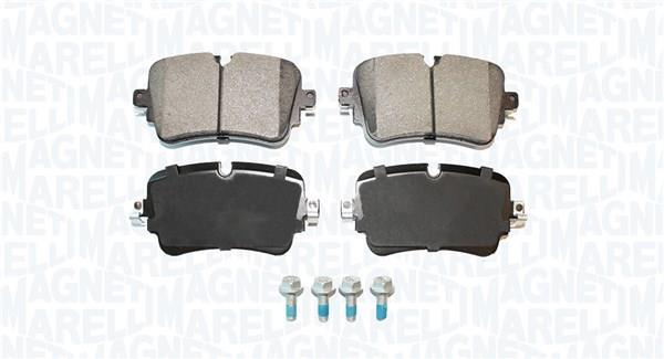 Jogo de 4 pastilhas de travão MAGNETI MARELLI ref. 363916061279