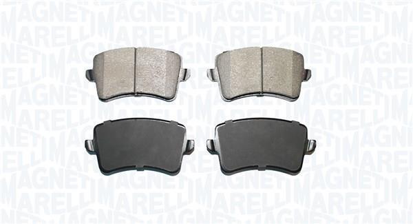 Jogo de 4 pastilhas de travão MAGNETI MARELLI ref. 363916061287