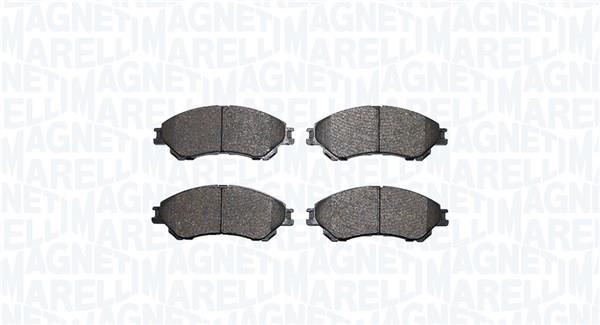 Jogo de 4 pastilhas de travão MAGNETI MARELLI ref. 363916061296