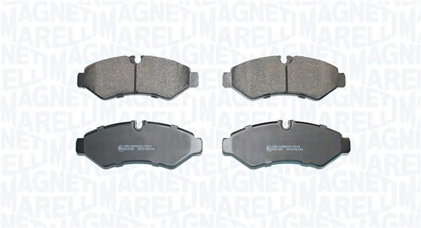 Jogo de 4 pastilhas de travão MAGNETI MARELLI ref. 363916061298