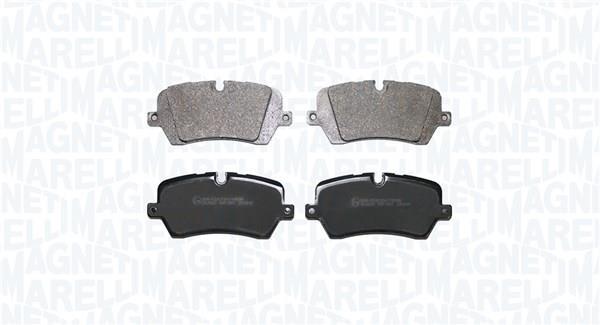 Jogo de 4 pastilhas de travão MAGNETI MARELLI ref. 363916061303