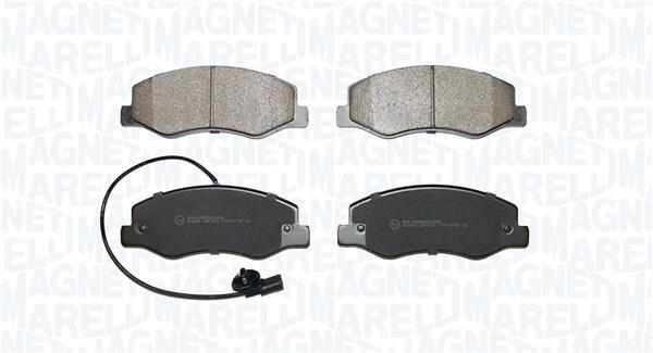 Jogo de 4 pastilhas de travão MAGNETI MARELLI ref. 363916061305