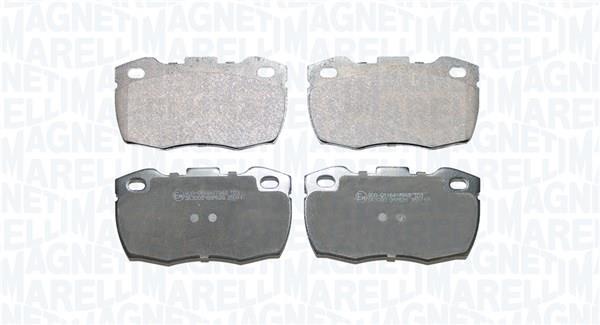 Jogo de 4 pastilhas de travão MAGNETI MARELLI ref. 363916061312