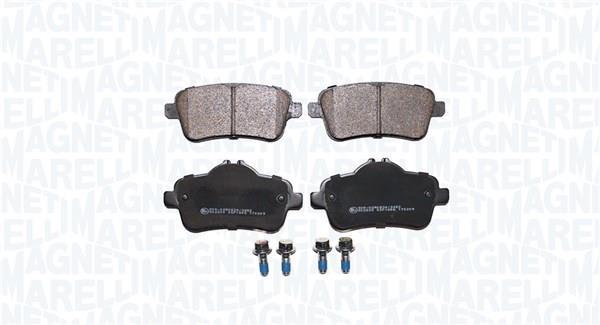 Jogo de 4 pastilhas de travão MAGNETI MARELLI ref. 363916061317