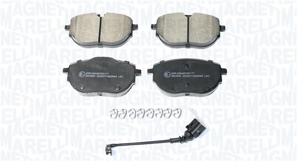 Jogo de 4 pastilhas de travão MAGNETI MARELLI ref. 363916061322