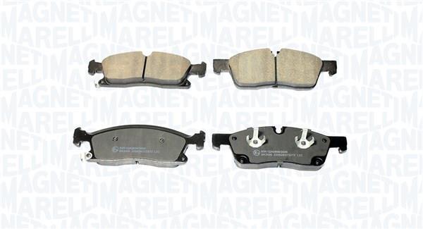 Jogo de 4 pastilhas de travão MAGNETI MARELLI ref. 363916061377