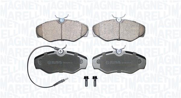 Jogo de 4 pastilhas de travão MAGNETI MARELLI ref. 363916061378