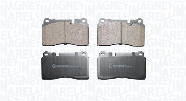 Jogo de 4 pastilhas de travão MAGNETI MARELLI ref. 363916061384