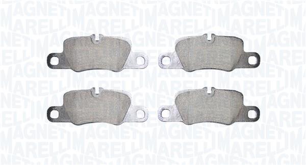 Jogo de 4 pastilhas de travão MAGNETI MARELLI ref. 363916061387
