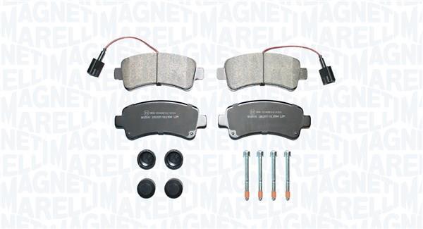 Jogo de 4 pastilhas de travão MAGNETI MARELLI ref. 363916061426