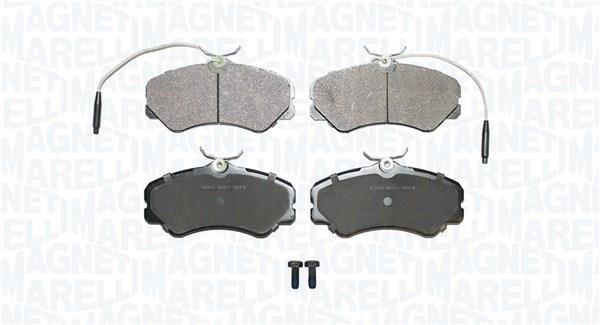 Jogo de 4 pastilhas de travão MAGNETI MARELLI ref. 363916061455