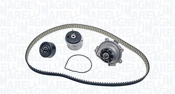 Pompe à eau + kit de courroie de distribution (Kit courroie de distribution) MAGNETI MARELLI ref. 341406350001