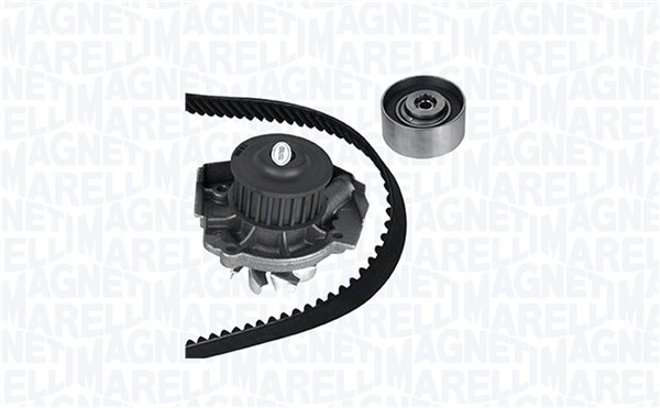 Pompe à eau + kit de courroie de distribution (Kit courroie de distribution) MAGNETI MARELLI ref. 341406760001