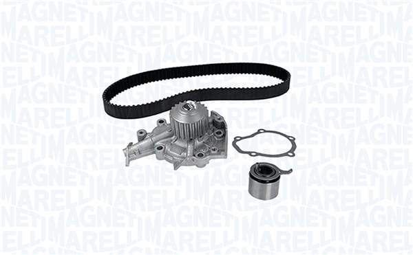 Pompe à eau + kit de courroie de distribution (Kit courroie de distribution) MAGNETI MARELLI 341406890001