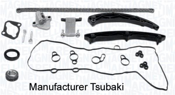 Jeu de distribution à chaînes (Kit chaîne de distribution) MAGNETI MARELLI 341500001680