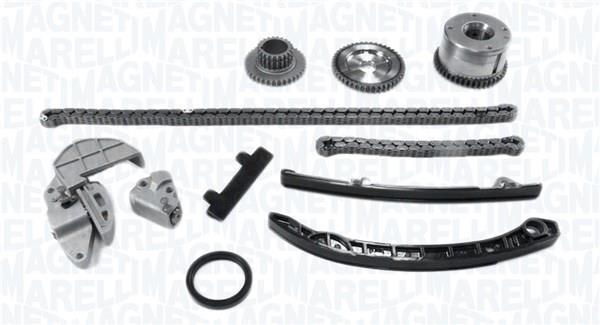 Jeu de distribution à chaînes (Kit chaîne de distribution) MAGNETI MARELLI ref. 341500001800