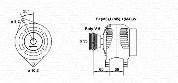 Alternateur MAGNETI MARELLI 943356962010