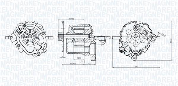Pompe à huile MAGNETI MARELLI 351516000002