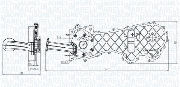 Pompe à huile MAGNETI MARELLI 351516000012