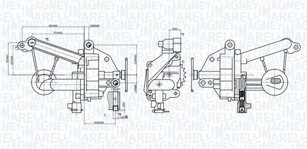Pompe à huile MAGNETI MARELLI ref. 351516000016