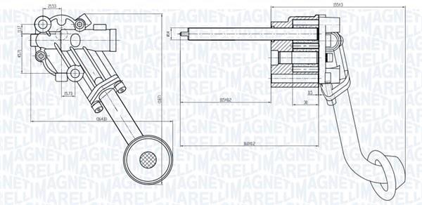 Pompe à huile MAGNETI MARELLI 351516000036