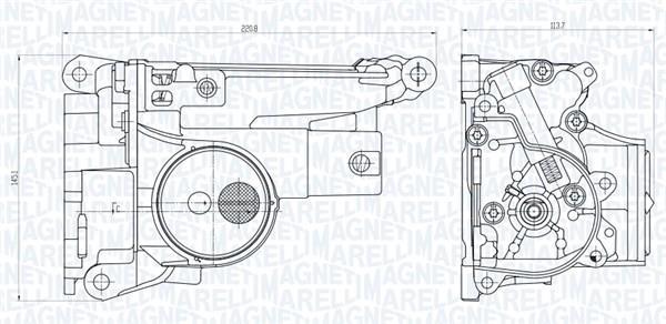 Pompe à huile MAGNETI MARELLI 351516000049