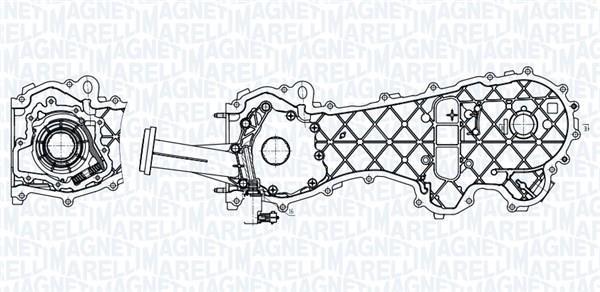 Pompe à huile MAGNETI MARELLI 351516000062